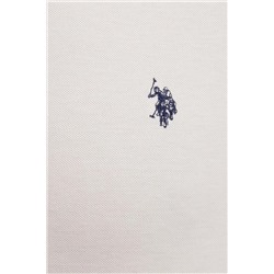 Erkek Ekru Basic Polo Yaka Tişört