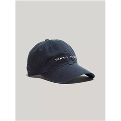 Embroidered Tommy Logo Baseball Cap