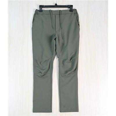 Прямые мужские повседневные брюки на шнуровке