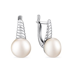 Серьги серебро 28444S1