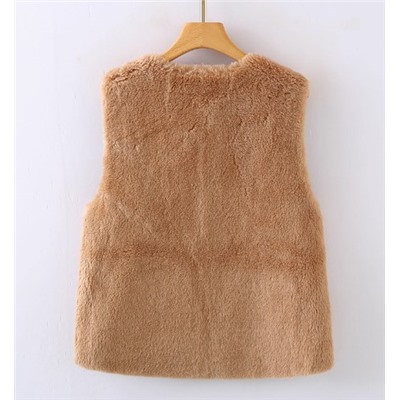 Женский простой и универсальный жилет