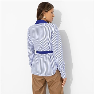 Рубашка с подплечниками, Собрание идей (blue)