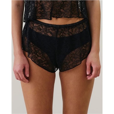 Short de encaje