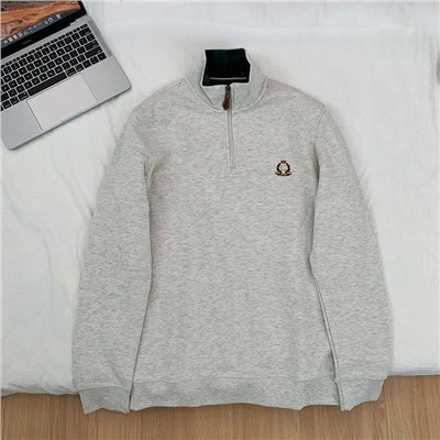 Мужской свитшот с воротником-стойкой Chap*s  Экспорт