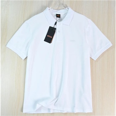 Мужская рубашка-поло с коротким рукавом из хлопка БОС*С