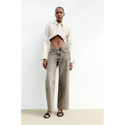 CAZADORA CROP METALIZADA