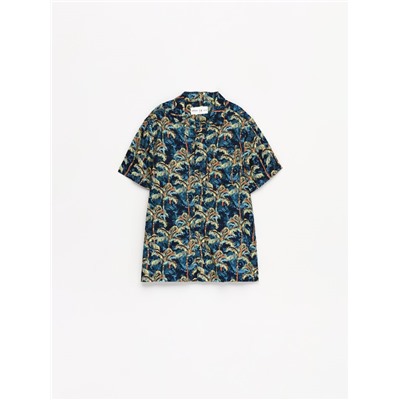 Printed resort shirt