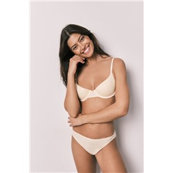 Sujetador clásico relleno algodón amarillo BEAUTIFUL