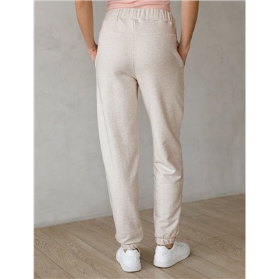 Брюки из петельчатого футера-трехнитки