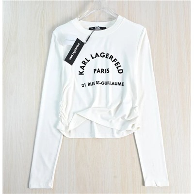 Женская футболка из мягкого и тонкого бархата КАР*Л😎