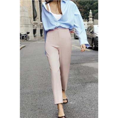 HIGH-WAIST TROUSERS