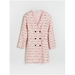 Kleid Im Blazerschnitt