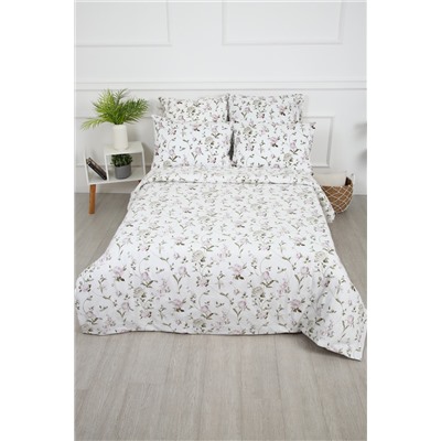 Пододеяльник поплин Пиония