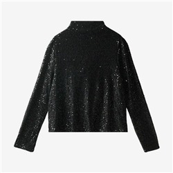 🌟 H&*M женская водолазка с пайетками, собираем новогодний образ.. экспорт