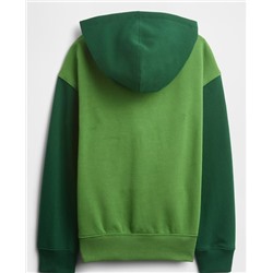 Kids Relaxed Gap Logo Colorblock Zip Hoodie