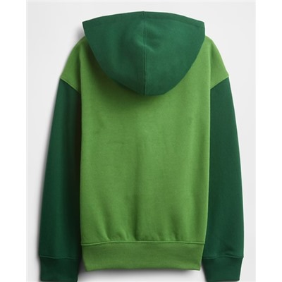 Kids Relaxed Gap Logo Colorblock Zip Hoodie