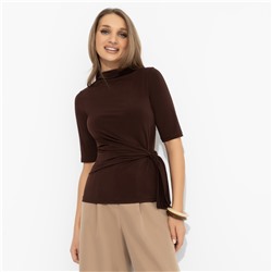 Блуза с декоративным узлом, Минимализм с намёком