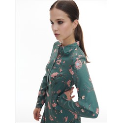 Hemdblusenkleid aus Viskose