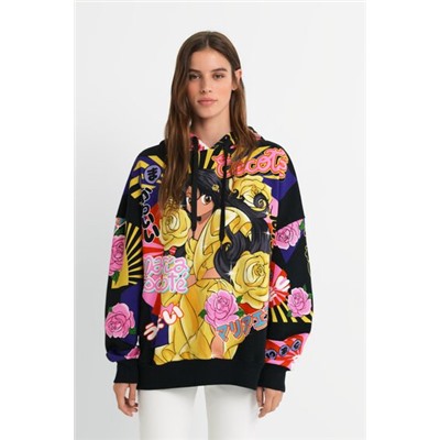 Sudadera oversize japonesa