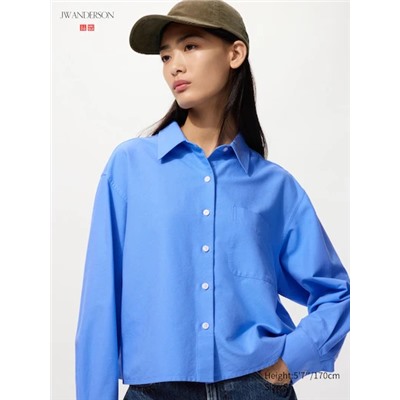 Camisa oxford cuadrada