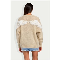 Jersey de mohair Beige