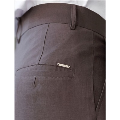 Брюки палаццо с защипами из плотного лиоцелла