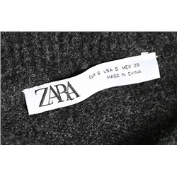 Вязаный женский комплект с бантиками шапка и шарф ZAR*A 💤