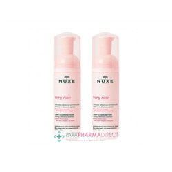 Nuxe Very Rose Mousse Aérienne Nettoyante 2x150mlLot  × 2