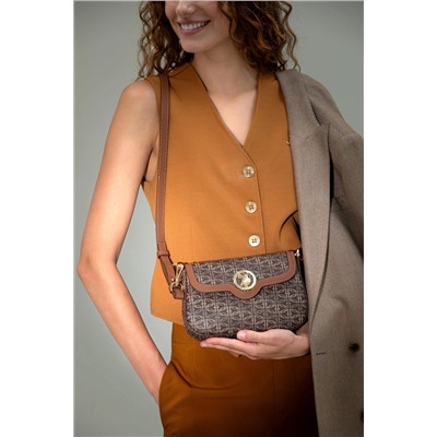 Kadın Kahverengi Çapraz Çanta