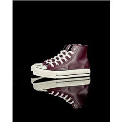 Кожаные высокие кеды Convers*e Chuck 70s ❤️