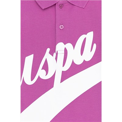 Erkek Çocuk Menekşe Polo Yaka Tişört