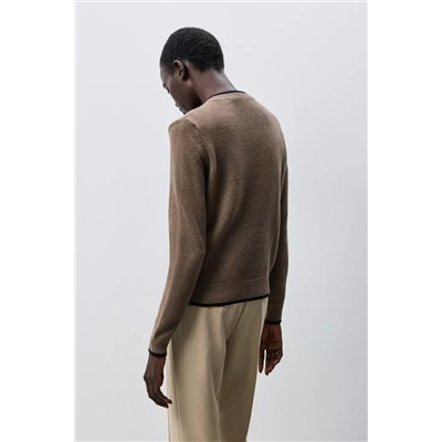 Chaqueta bolsillos contraste