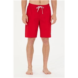 Erkek Kırmızı Deniz Şortu