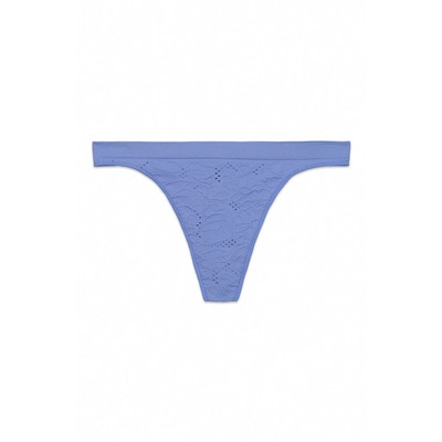 Tanga Seamless azul floral