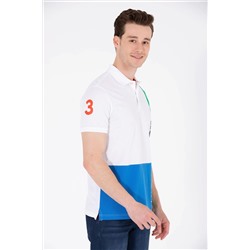 Erkek Beyaz Polo Yaka Tişört