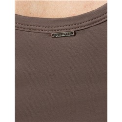 Топ облегающий из премиального хлопка с эластаном