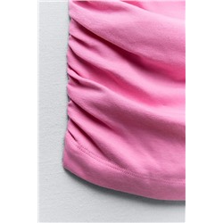 FITTED STRAPLESS DRESS