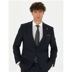 Lacivert Slim Fit Takım Elbise