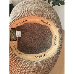 Соломенная шляпа с бантом 🖤 Scal*a  Экспорт