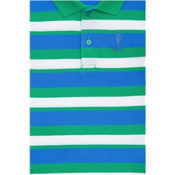 Erkek Çocuk Yeşil Polo Yaka Tişört