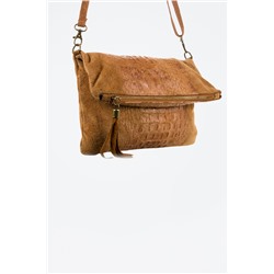 Bandolera de nobuk Mantova Camel