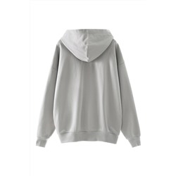 Sudadera con capucha Gris claro