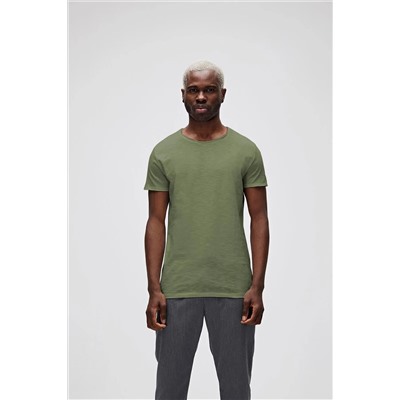 Bad Bear, Erkek Yeşil O-neck T-shirt Tshirt 18.01.07.011-c123