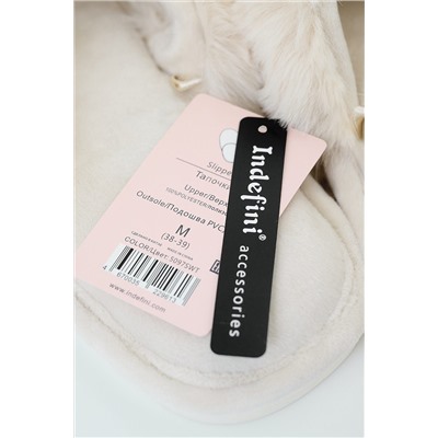 Тапочки женские. INDEFINI, 1231601