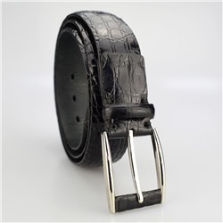 Ремень из кожи крокодила 35 мм