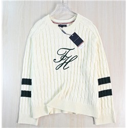Красивый хлопковый свитер ТОММИ ХИЛФИГЕ*Р