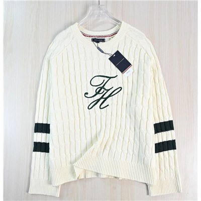 Красивый хлопковый свитер ТОММИ ХИЛФИГЕ*Р