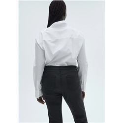 Jeans Pushup skinny encerados