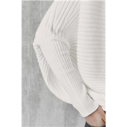 VOLUME TEXTURED KNIT JUMPER