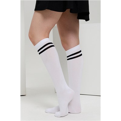 Гольфы женские Графика (2 полосы) (набор 2 пары)